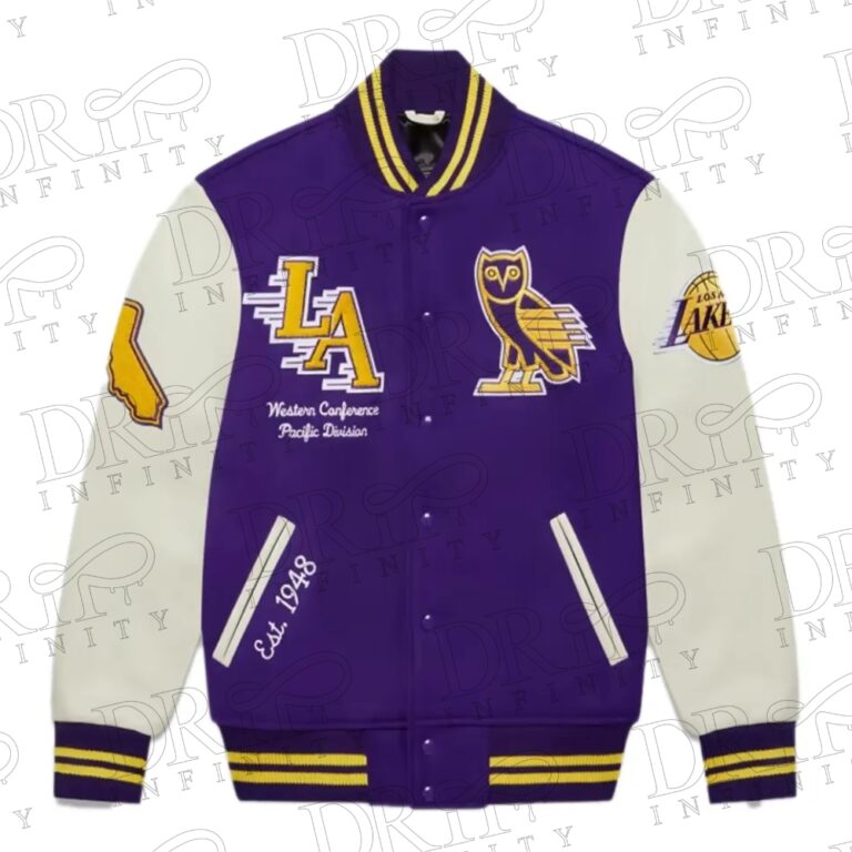 DRIP INFINITY: NBA LA Lakers Varsity Jacket