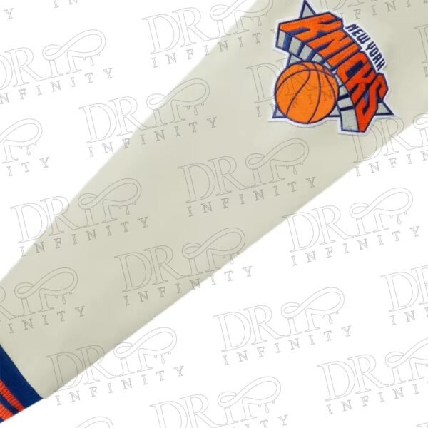 DRIP INFINITY: NBA New York Knicks Varsity Jacket