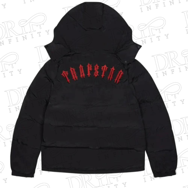 DRIP INFINITY: Trapstar Infrared Irongate Detachable Hooded Puffer Jacket (Back)