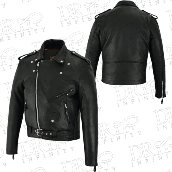 DRIP INFINITY: Fashion Slim Fit Motorcycle Leather Jacket