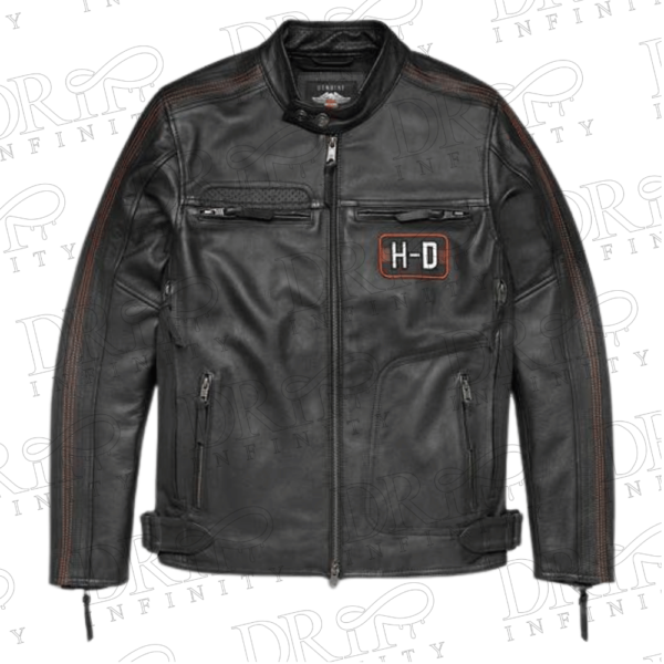 DRIP INFINITY: Harley Davidson Writ Motorcycle Leather Jacket