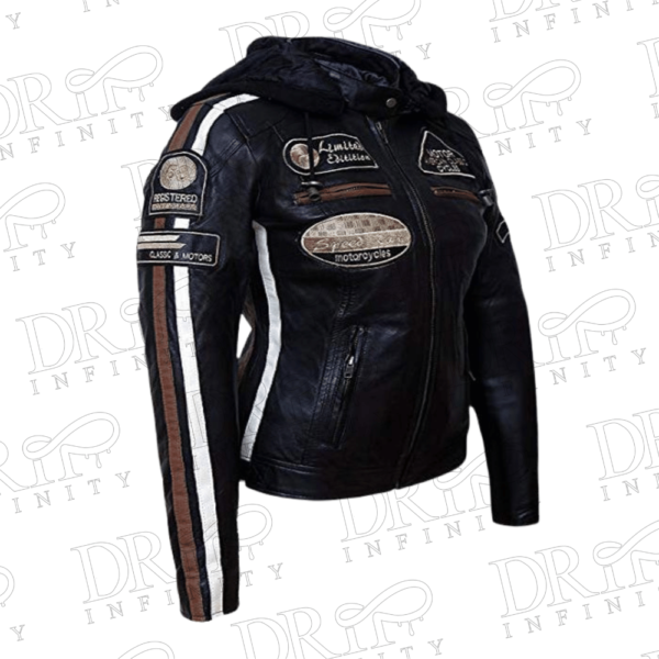 DRIP INFINITY: Harley Davidson Women's Biker Leather Jacket