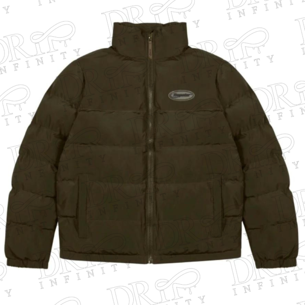 DRIP INFINITY: Trapstar Hyperdrive Olive Puffer Jacket