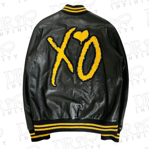 DRIP INFINITY: Weekend XO Varsity Jacket (Back)