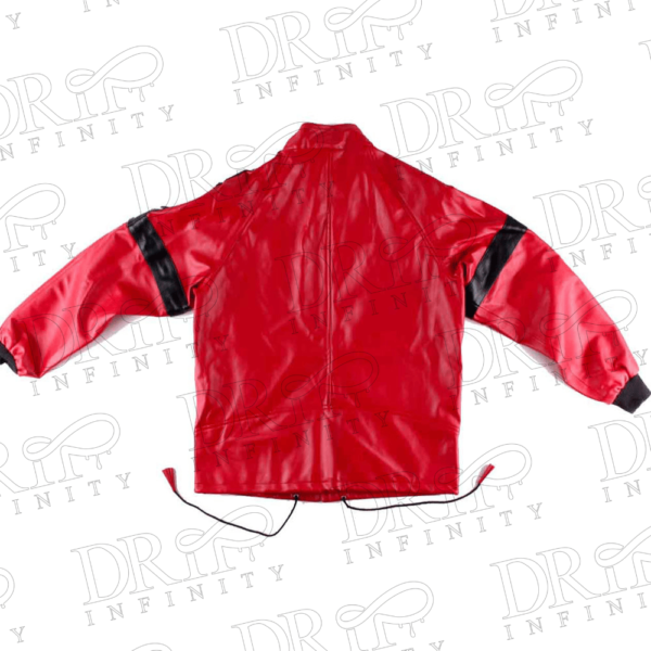 DRIP INFINITY: Smokey And The Bandit Trans Am Red Leather Jacket (Back)
