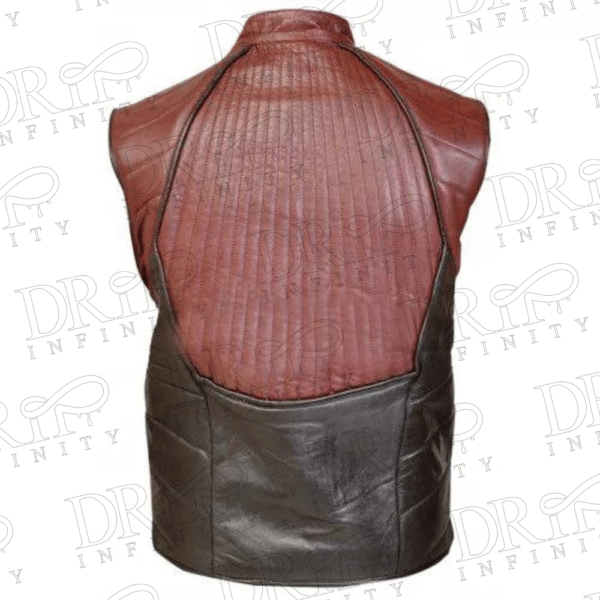 DRIP INFINITY: John Crichton Ben Browder Fars cape Leather Vest (Back)
