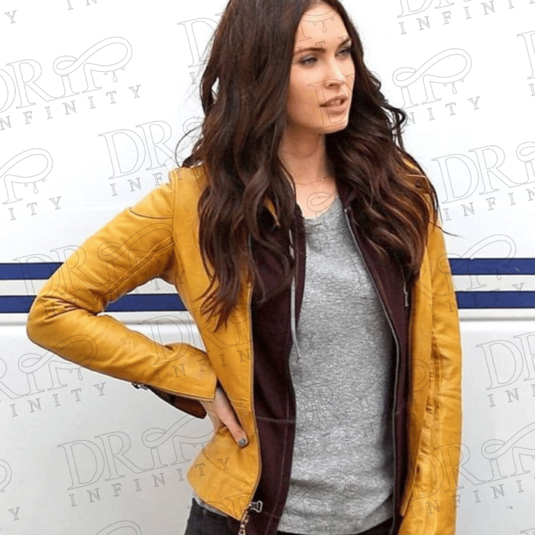 DRIP INFINITY: Megan Fox Teenage Mutant Ninja Turtles Leather Jacket
