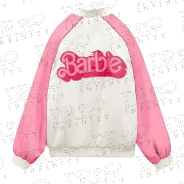 DRIP INFINITY: Women's Barbie Bomber Jacket (Back)