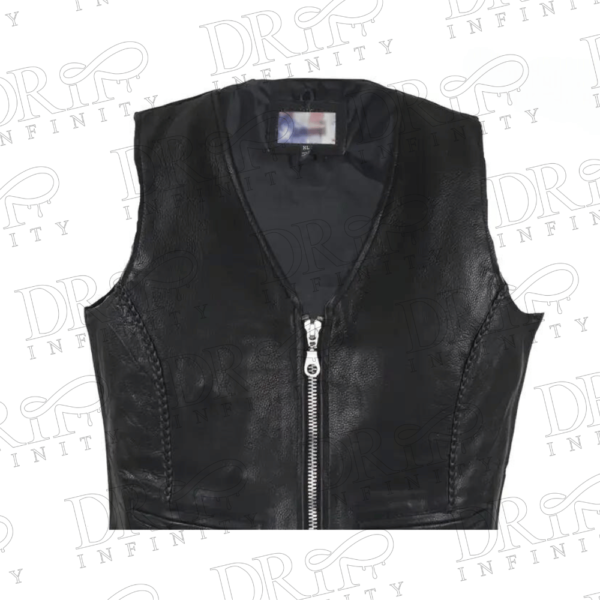 DRIP INFINITY: Women's Classic Leather Vest