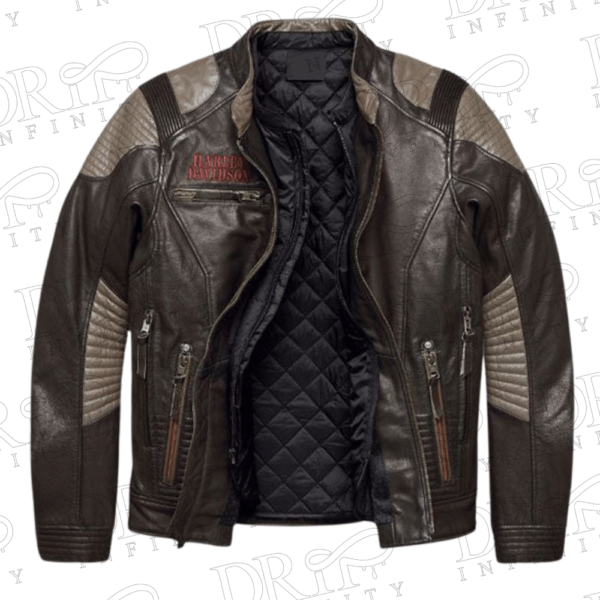 DRIP INFINITY: Harley Davidson Exhort Biker Leather Jacket