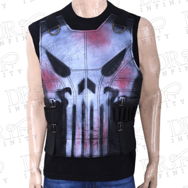 DRIP INFINITY: The Punisher War Zone Ray Stevenson Leather Vest