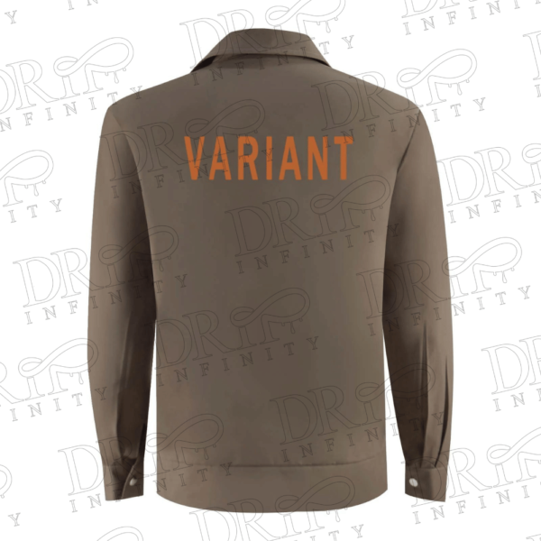 DRIP INFINITY: 2021 Loki Jacket Outfit TVA Loki Variant Jacket (Back)