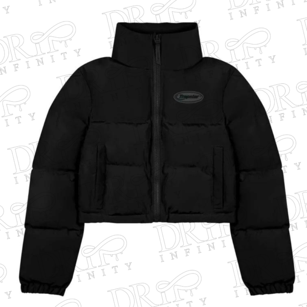 DRIP INFINITY: Women’s Trapstar Hyperdrive Puffer Jacket (Black / White)
