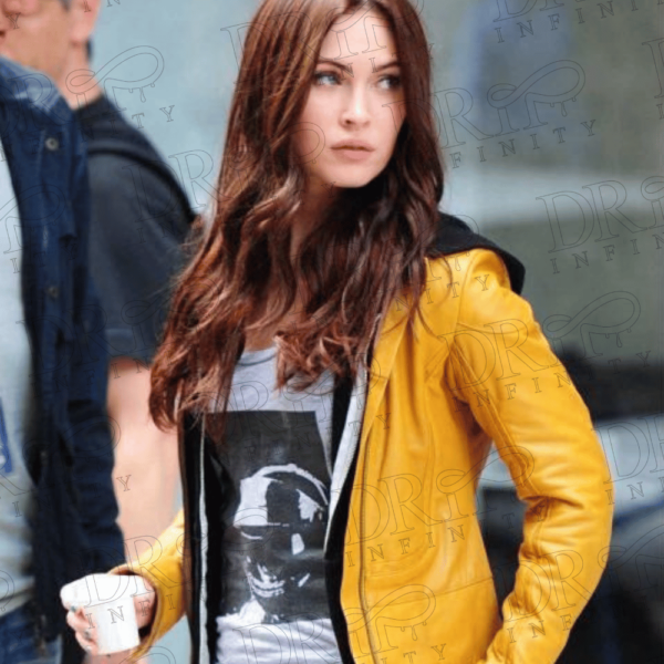 DRIP INFINITY: Megan Fox Teenage Mutant Ninja Turtles Leather Jacket