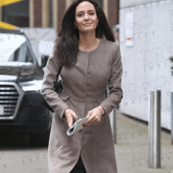 DRIP INFINITY: Angelina Jolie Light Brown Coat