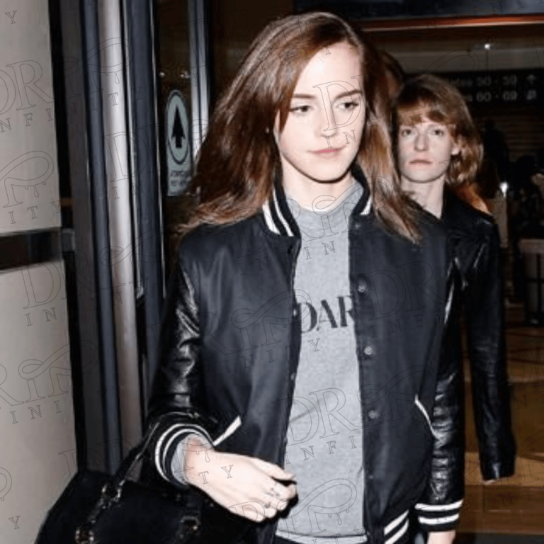 DRIP INFINITY: Emma Watson Varsity Jacket