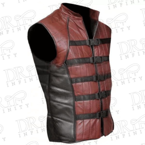 DRIP INFINITY: John Crichton Ben Browder Fars cape Leather Vest