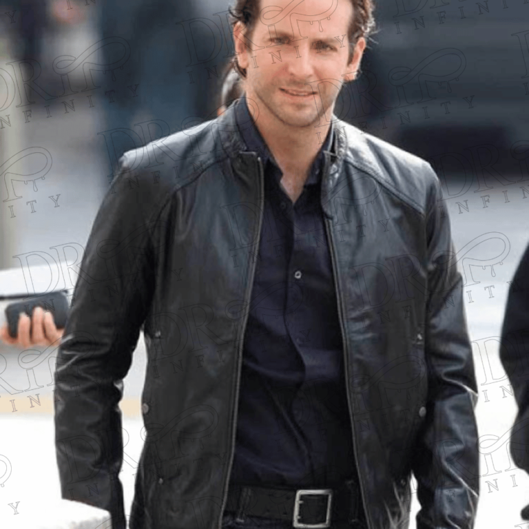 DRIP INFINITY: Bradley Cooper Limitless Eddie Morra Leather Jacket
