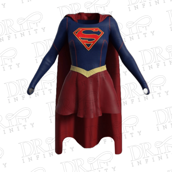 DRIP INFINITY: 2017 Supergirl Cosplay Costume Suit Kara Zor El