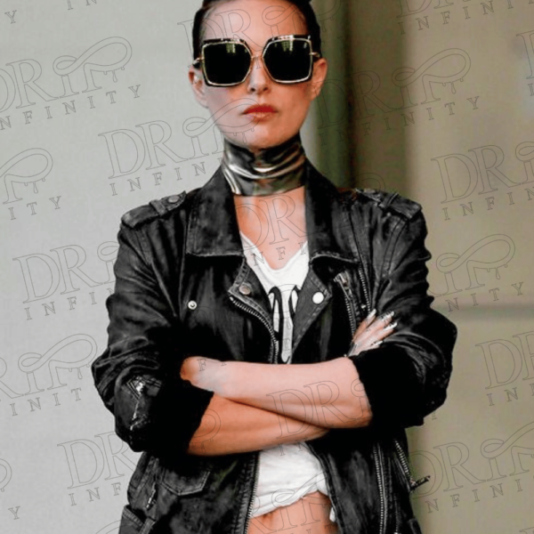 DRIP INFINITY: Celeste Montgomery Vox Lux Black Leather Jacket