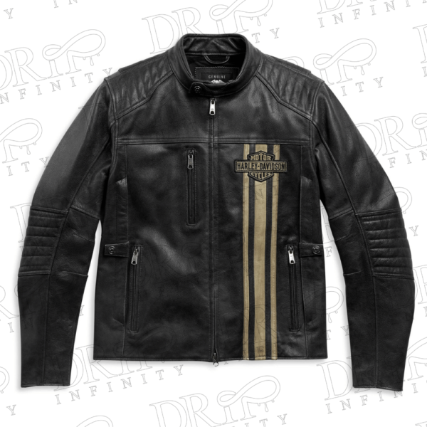 DRIP INFINITY: Harley Davidson Triple Vent Passing Link ii Leather Jacket