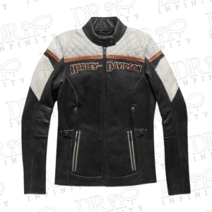 DRIP INFINITY: Women's HD Triple Vent Miss Enthusiast II Leather Jacket