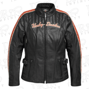 DRIP INFINITY: Women's Vanocker HD Triple Vent System Leather Jacket
