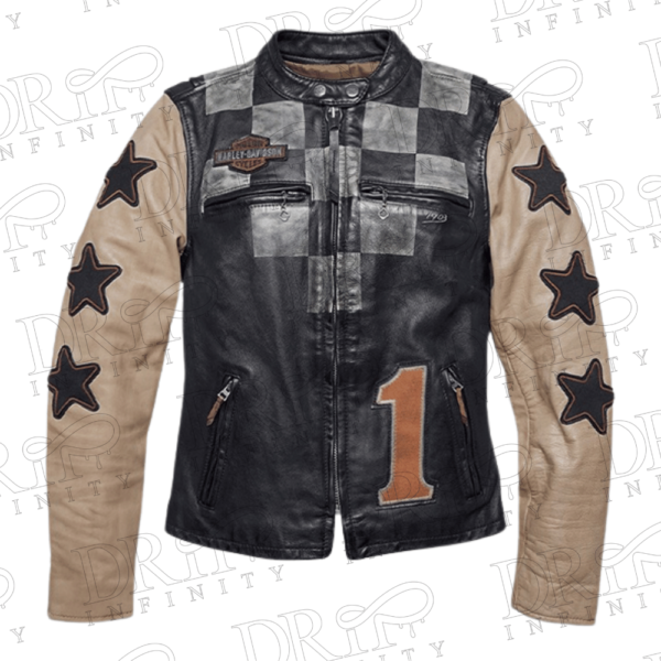 DRIP INFINITY: Women’s Harley Davidson Race Inspired Jacket