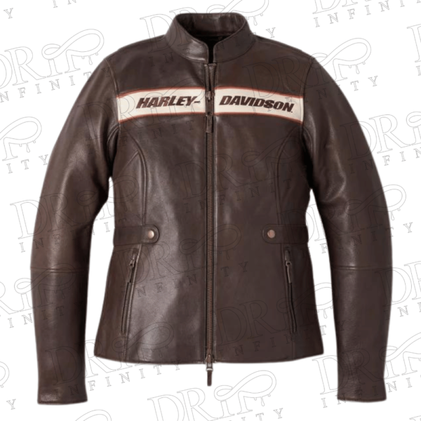 DRIP INFINITY: Women's Victory Lane Leather Jacket