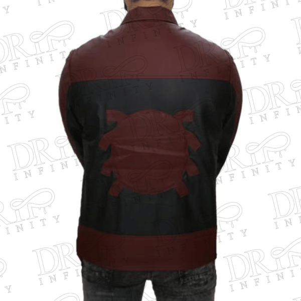 DRIP INFINITY: Spiderman The Last Stand Peter Parker Leather Jacket (Back)