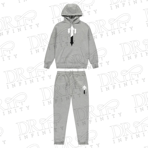 Drip Infinity: Men's Grey Irongate T Chenille Tracksuit