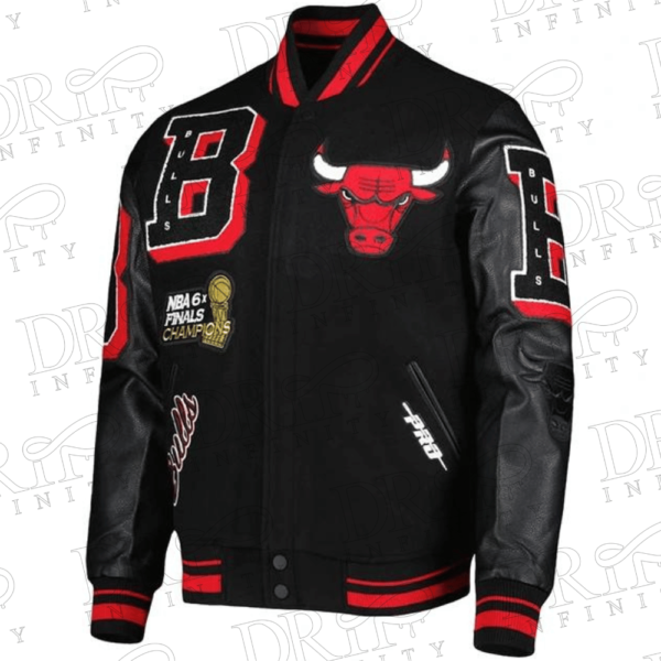 Drip Infinity: Chicago Bulls NBA Finals Champions Varsity Jacket