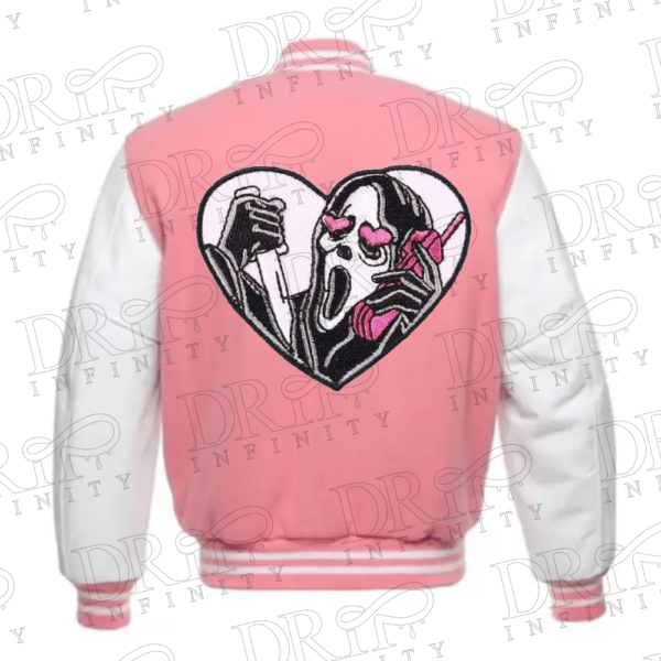 DRIP INFINITY: Halloween Pink Varsity Jacket (Limited Edition )