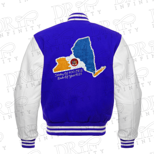 DRIP INFINITY: New York Wool Varsity Jacket