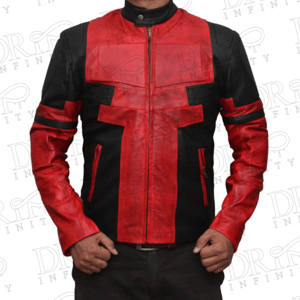 DRIP INFINITY: Ryan Reynolds Deadpool Leather Jacket (Only Jacket)