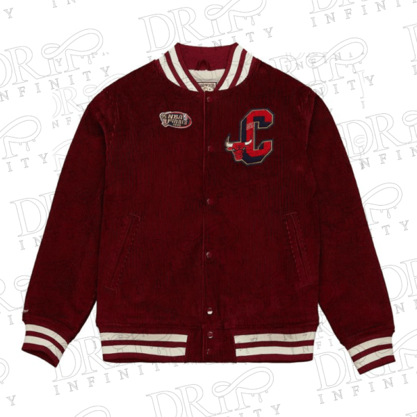 DRIP INFINITY: Chicago Bulls Mitchell & Ness Red Varsity Jacket (Limited Edition)