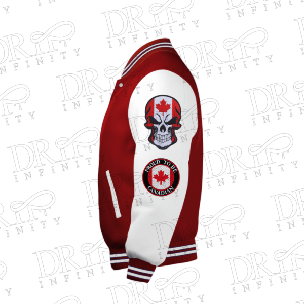DRIP INFINITY: Vintage 1998 Canada Red Varsity Jacket