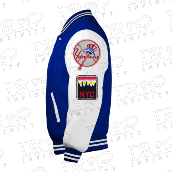 DRIP INFINITY: New York Wool Varsity Jacket