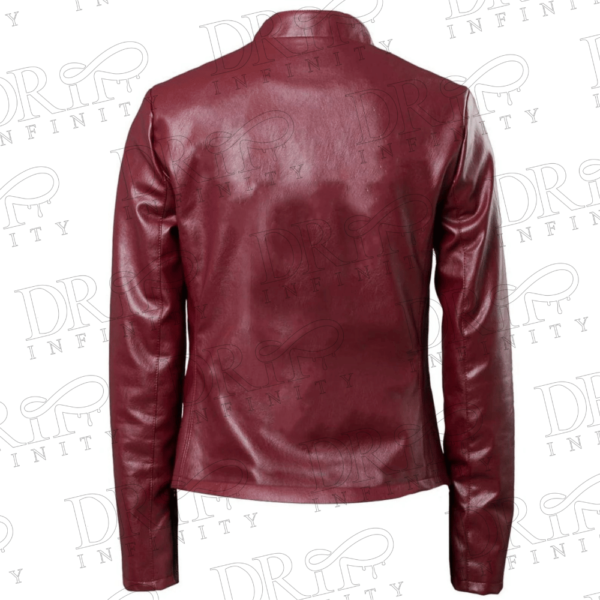 DRIP INFINITY: Claire Redfield Resident Evil 2 Leather Jacket (back)