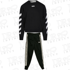 Drip Infinity: Men's Tracksuit Black