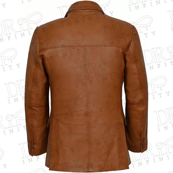 Drip Infinity: Men's Soft Genuine Lambskin Leather Blazer