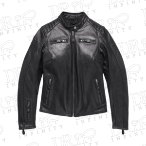 DRIP INFINITY: Harley Davidson Women's Skull Leather Jacket