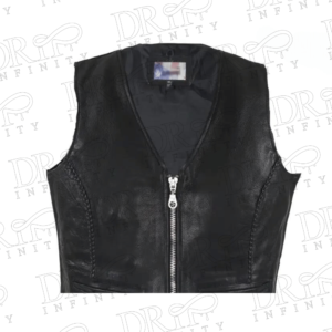 DRIP INFINITY: Women's Classic Leather Vest