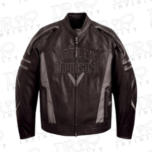 DRIP INFINITY: Harley Davidson Biker Brown Leather Jacket