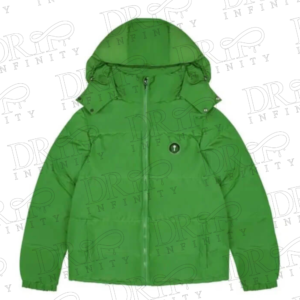 DRIP INFINITY: Detachable Green Trapstar Irongate Hooded Jacket