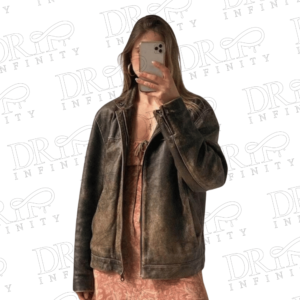 DRIP INFINITY: 90’s Oversized Vintage Leather Jacket