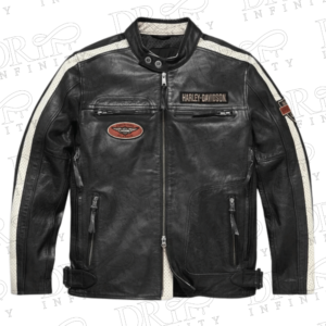 DRIP INFINITY: Harley Davidson Command Biker Leather Jacket