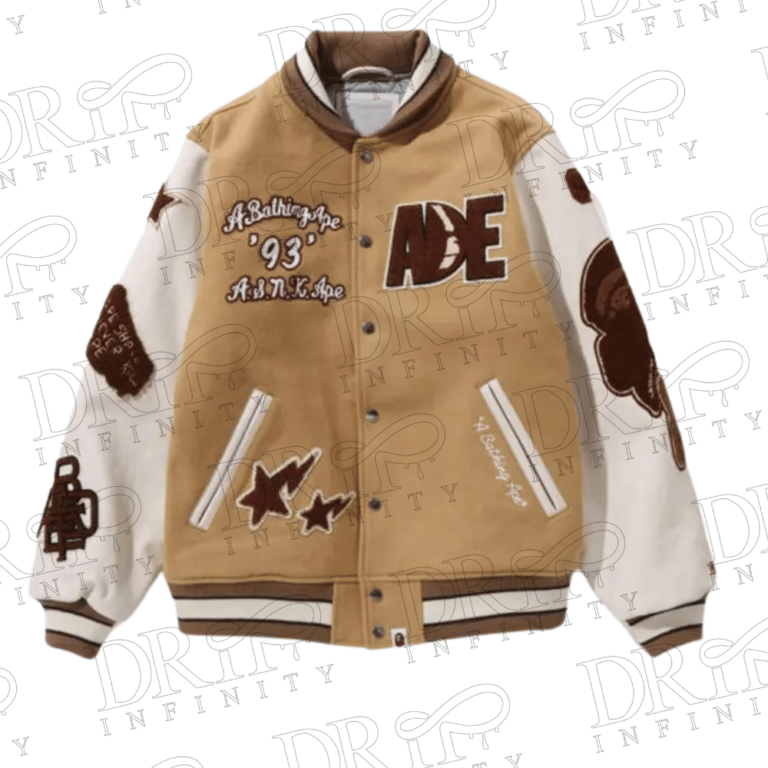 DRIP INFINITY: BAPE Multi Motif Varsity Jacket (Limited Edition)